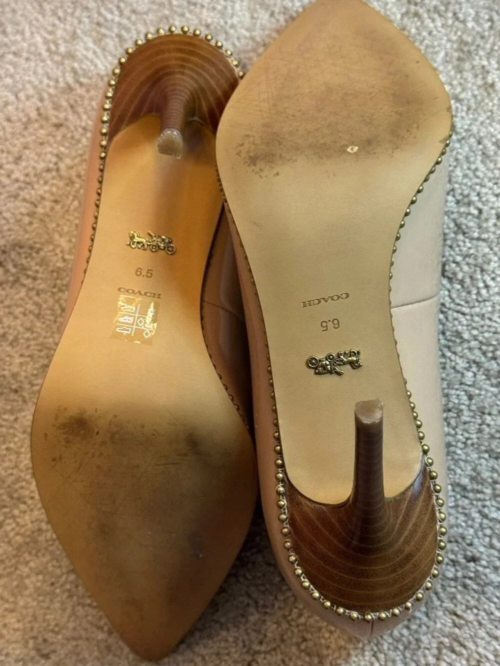 Coach Waverly Beadchain Pump